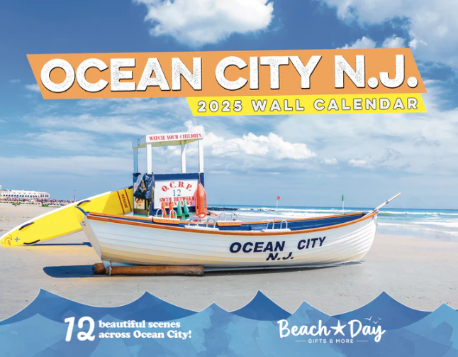 The Ocean City 2025 Wall Calendar is here!