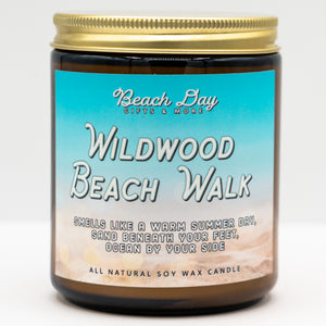 Wildwood Beach Walk - Premium 8oz Soy Wax Candle