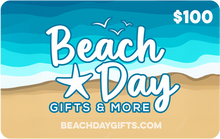 Load image into Gallery viewer, Beach Day Gifts &amp; More Digital Gift Card - $10, $25, $30, $50, $100