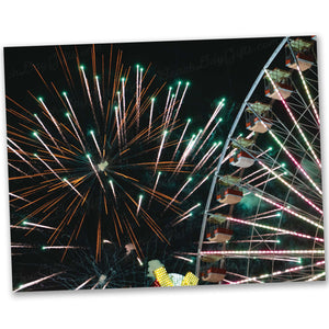 Smooth Friday Night Fireworks (Wildwood) - 11x14