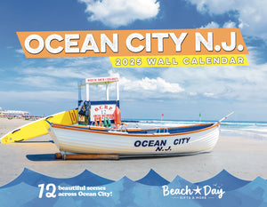 Ocean City New Jersey (NJ) 2025 Wall Calendar